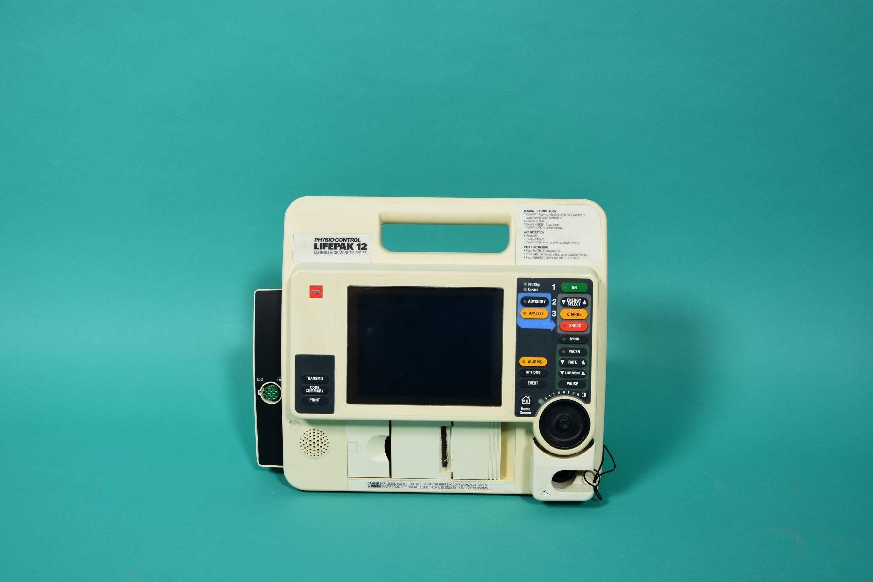 PHYSIO CONTROL Lifepak 12,  monophasischer Defibrillator