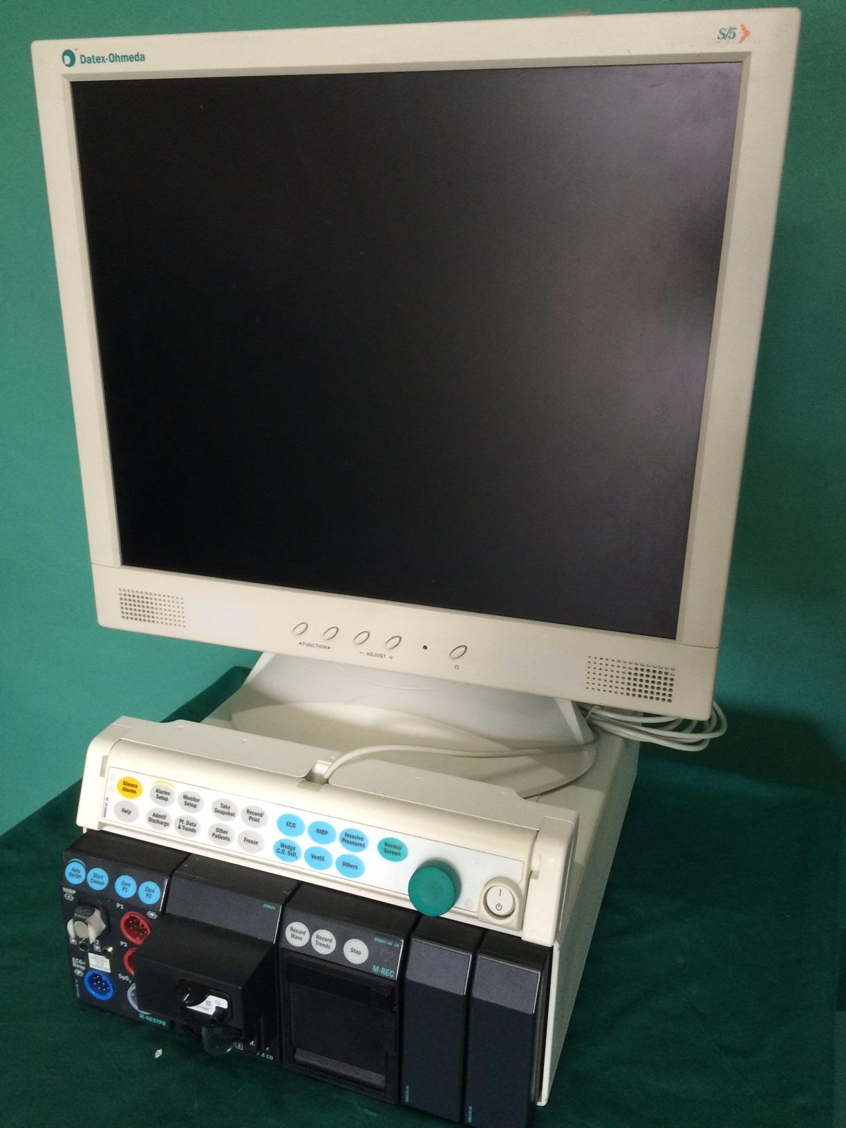 DATEX OHMEDA S/5 Monitor mit Funktionsmodulen