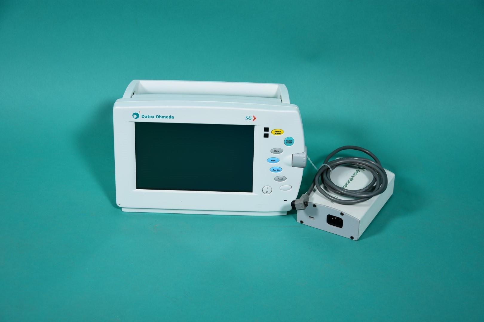 DATEX S/5 light, tragbarer EKG-Monitor PRESS