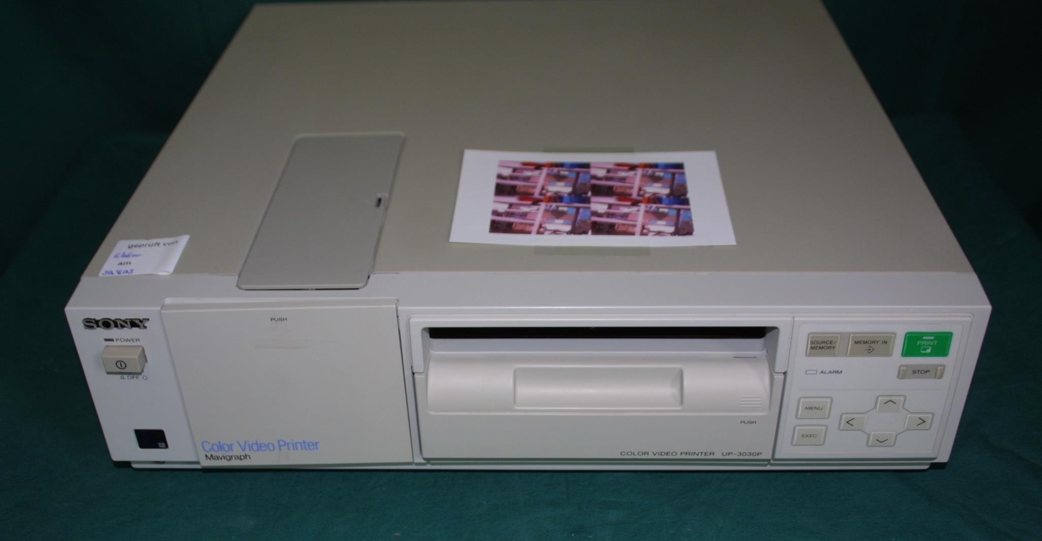 SONY UP 3030P Mavigraph Color Video Printer